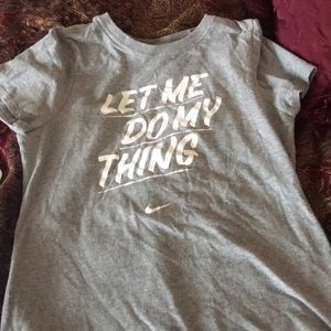 Nike girls tee shirt